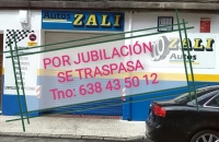 POR JUBILACIÓN SE TRASPASA